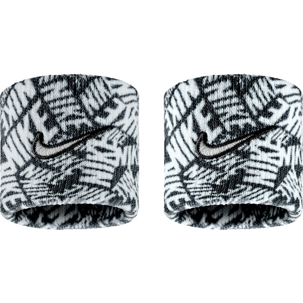 Nike Dri-Fit Swoosh Classic Print Wristband 2-Pack afbeelding