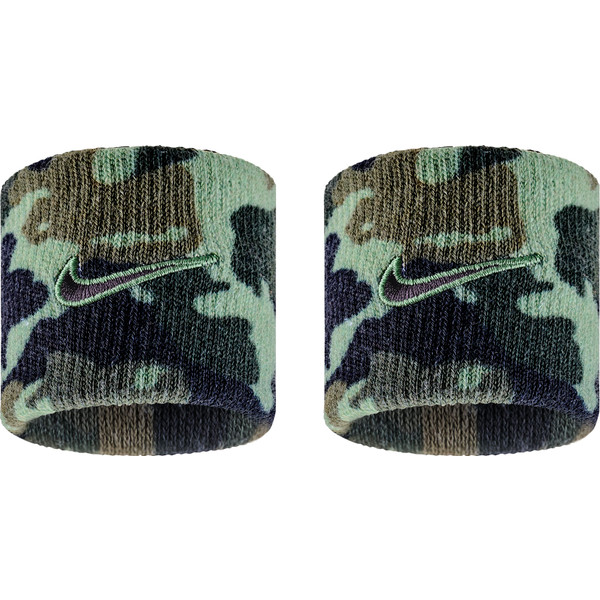 Nike Dri-Fit Swoosh Classic Print Wristband 2-Pack afbeelding