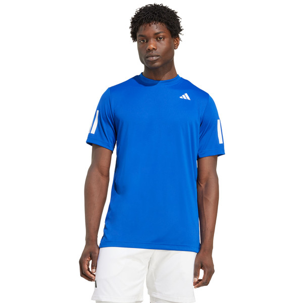 adidas 3 Stripes Club Tee - Afbeelding 1