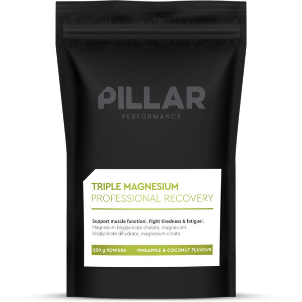 Pillar Performance Triple Magnesium Professional Recovery 200g Ananas Kokos Transparant