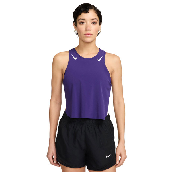 Nike Aeroswift Crop Singlet Dames afbeelding