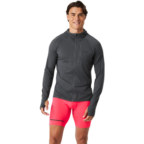 Björn Borg Running Midlayer Hood Heren afbeelding