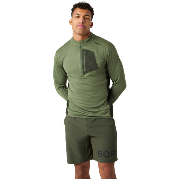 Björn Borg Fleece Midlayer Heren afbeelding 1