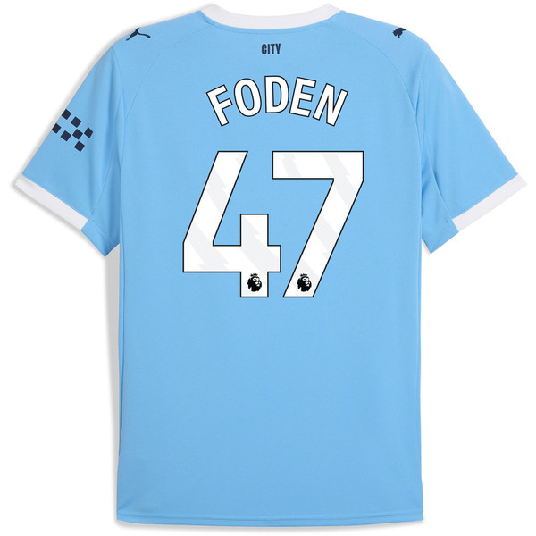 Puma Manchester City Thuis Shirt Foden 47 Kids