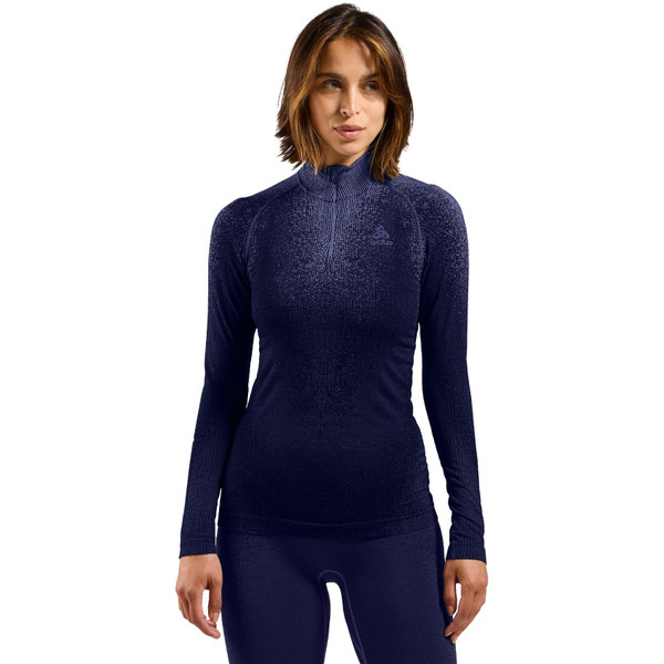 Odlo Blackcomb Eco Longsleeve Half-Zip Dames afbeelding