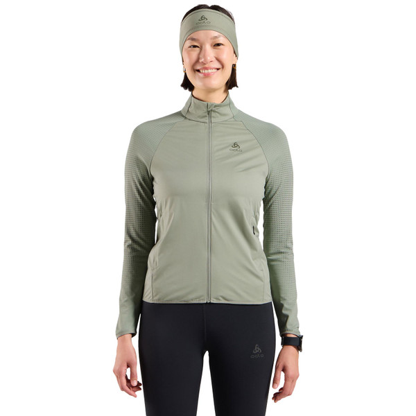 Odlo Zeroweight Warm Hybrid Jack Dames afbeelding