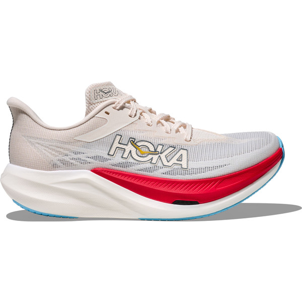 HOKA Rocket X hardloopschoenen wit