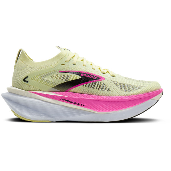 Brooks Hyperion Max hardloopschoenen roze en wit