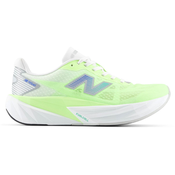 New Balance FuelCell Rebel hardloopschoenen groen en wit