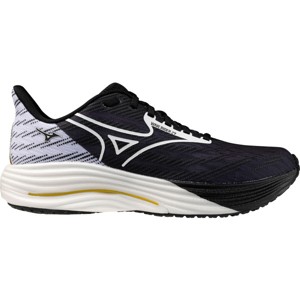 Mizuno Wave Rider hardloopschoenen zwart en wit