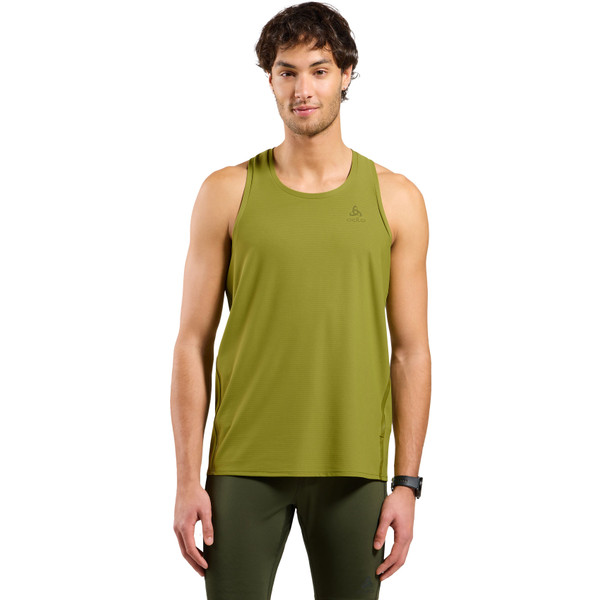 Odlo ZeroWeight Crew Neck Chilltec Singlet Herr