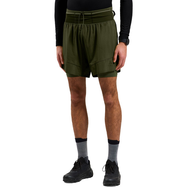 ODLO X-Alp Trail 2-in-1 6" Shorts Herr