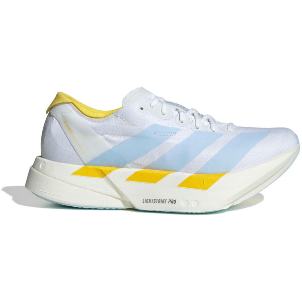 Adidas Adizero Adios Pro hardloopschoenen blauw, geel en wit