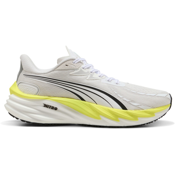 Puma Velocity Nitro hardloopschoenen geel en wit