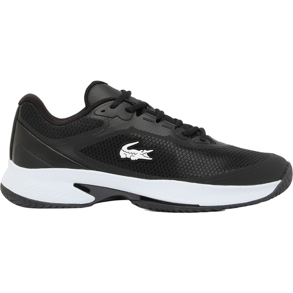 Lacoste Tech Point Clay Herren - Schwarz/Weiß | Gr. 42 1/2