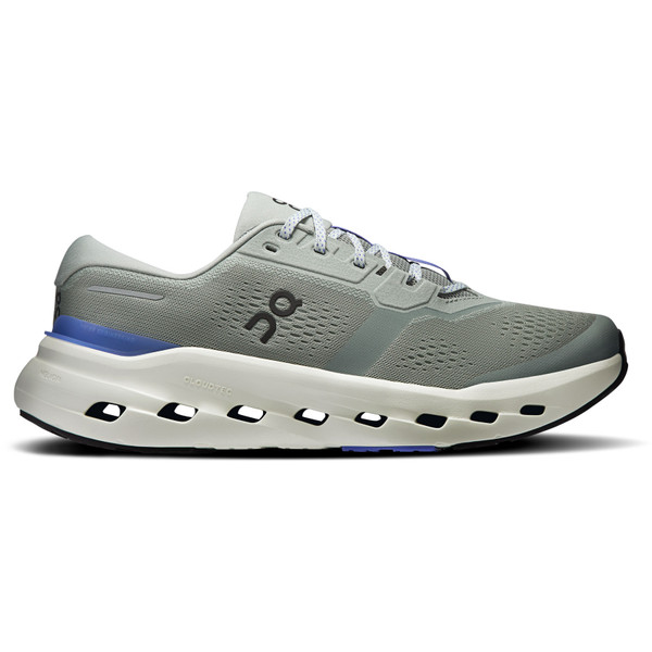On Cloudrunner hardloopschoenen grijs en blauw