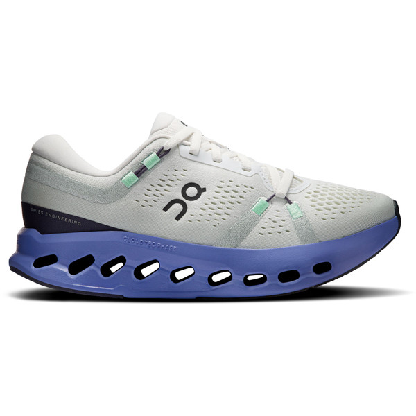 On Cloudsurfer hardloopschoenen grijs en blauw