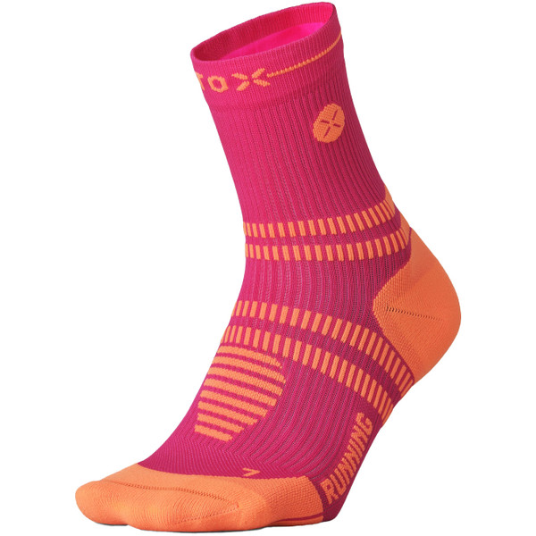 Stox Hardloopsokken oranje en roze