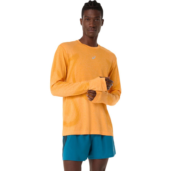 ASICS Road Seamless l&aring;ng&auml;rmad l&ouml;partr&ouml;ja Herr