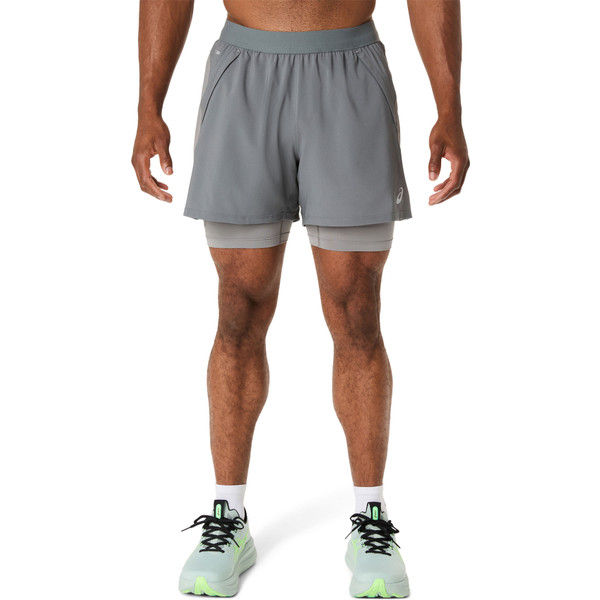 ASICS Road 2in1 5'' Shorts Herr