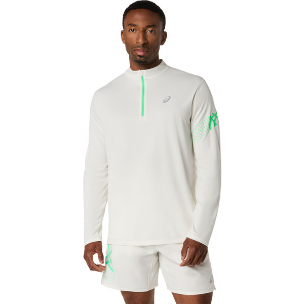 ASICS Icon 1/2 Zip L&aring;ng&auml;rmad tr&ouml;ja Herr