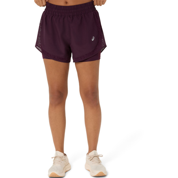 ASICS Nagino Run 2in1 Shorts Dam
