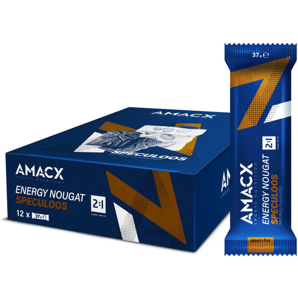 Amacx Energy Nougat-bar Speculoos 12x37g