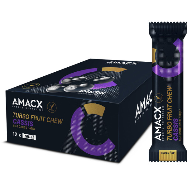 Amacx Turbo Frukt Tugg Cassis 12x38g