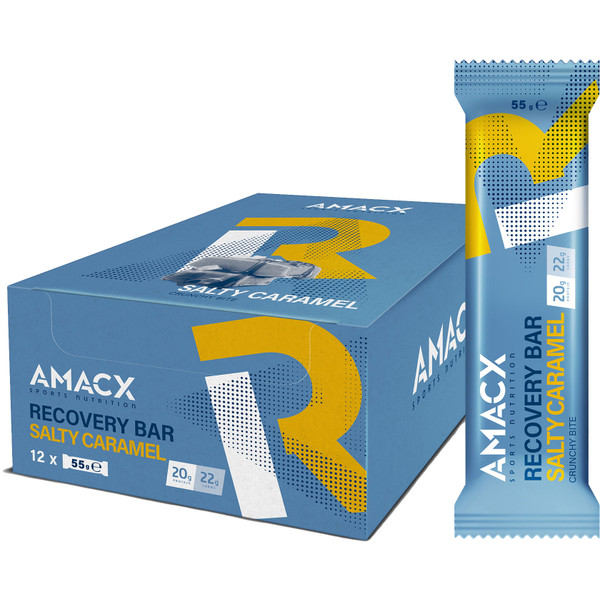 Amacx Recovery Bar Salt Karamell 12x55g
