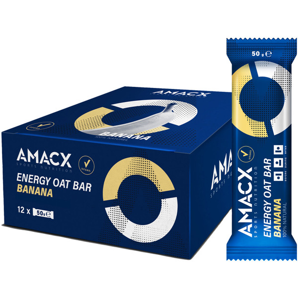 Amacx Energy Havrebar Banan 12x50g