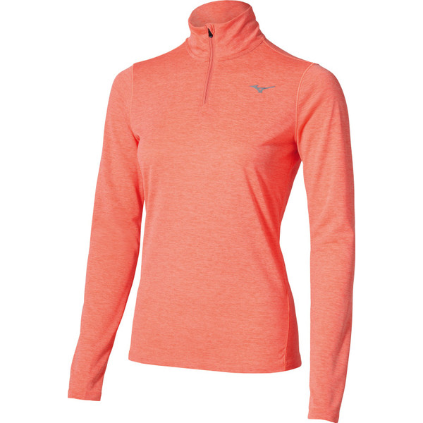 Mizuno Core Impulse 1/4 Dragkedja T-shirt Dam
