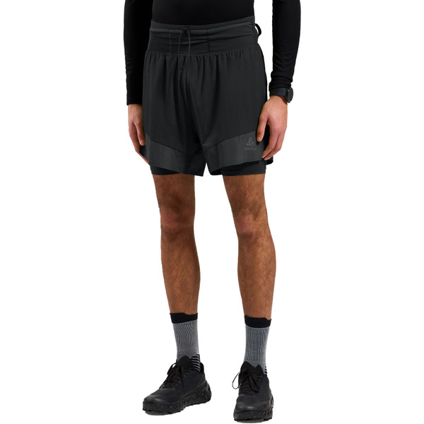 ODLO X-Alp 2in1 6'' Trail Short Herr