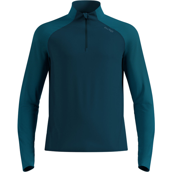Odlo Zeroweight Half-Zip Midlayer Långärmad Herr
