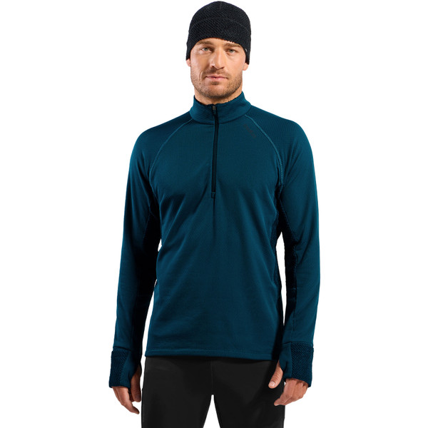 Odlo Midlayer L&aring;ng&auml;rmad 1/2 Dragkedja X-Alp Herr