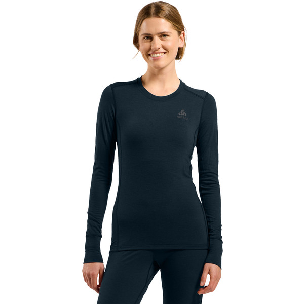 Odlo Merino 200 Crew Neck Långärmad Dam