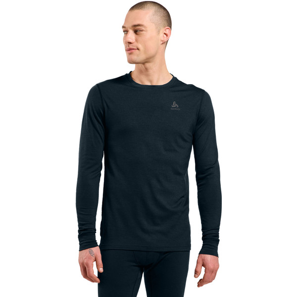 Odlo Merino 200 Crew Neck Långärmad Herr