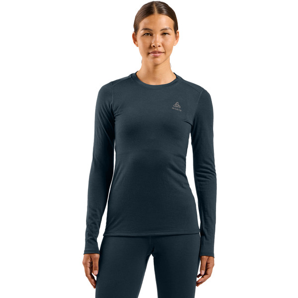 Odlo Merino 160 Crew Neck Långärmad Dam