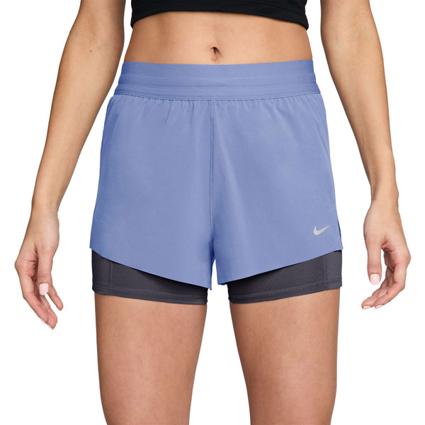 Nike Dri-FIT Swift Mid-Rise 2i1 3'' Shorts Dam