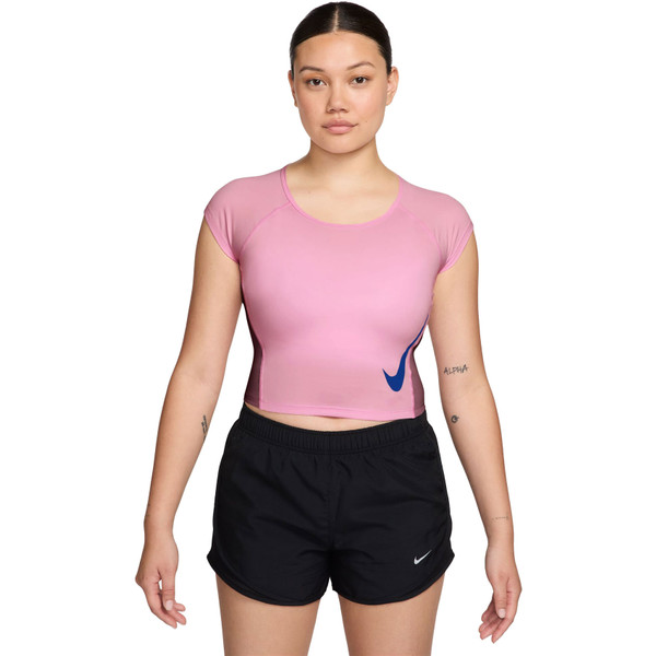 Nike Dri-FIT Tempo Swoosh T-shirt Dam
