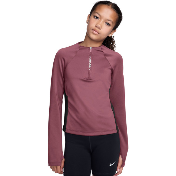 Niek Pro Dri-FIT Halv Dragkedja Flickor