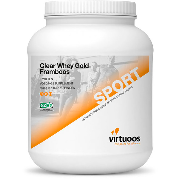 Virtuoos Clear Whey Gold - Framboos
