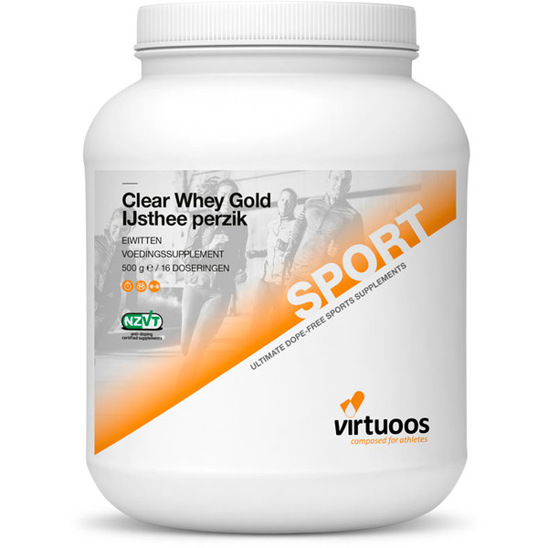 Virtuoos Clear Whey Gold - IJsthee Perzik