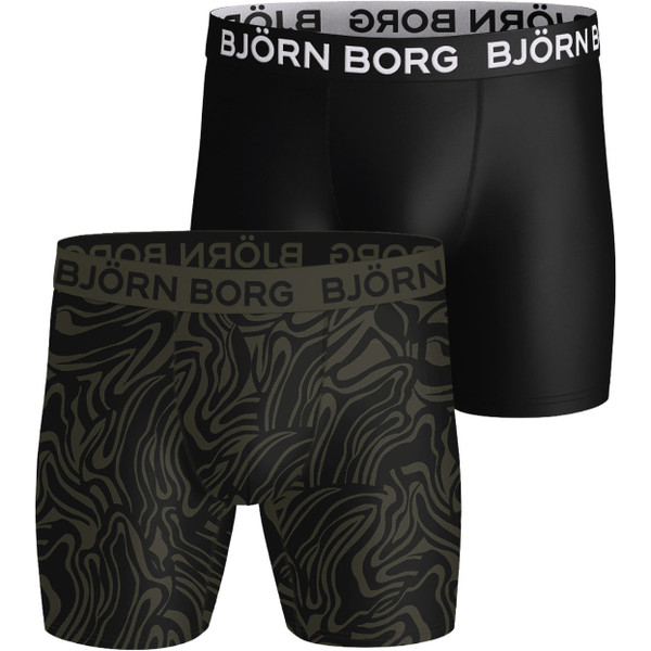 Björn Borg Sports Mikrofiber Boxer 2-Pack Herr