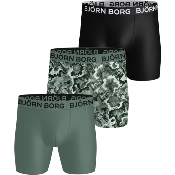 Björn Borg Sports Mikrofiber Boxer 3-Pack Herr