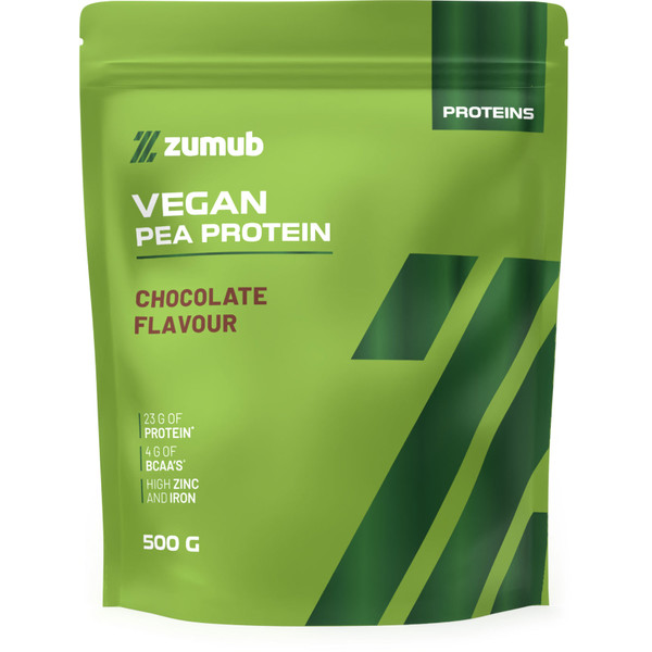 Zumub Vegan Protein Pea Choklad 500g