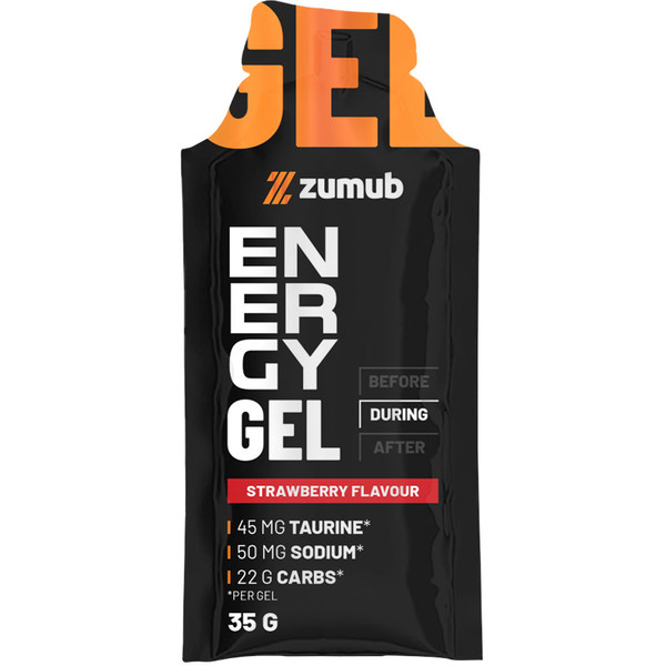 Zumub Energigel Jordgubb 1x35g