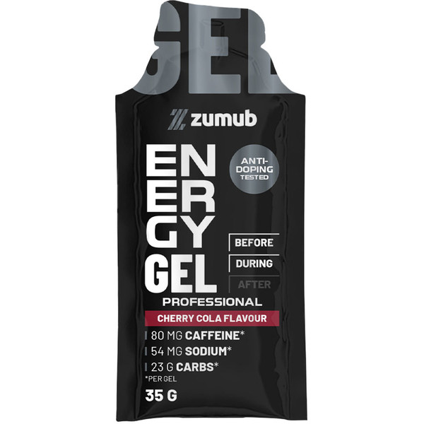 Zumub Koffein Energigel Professionell Cherry Cola