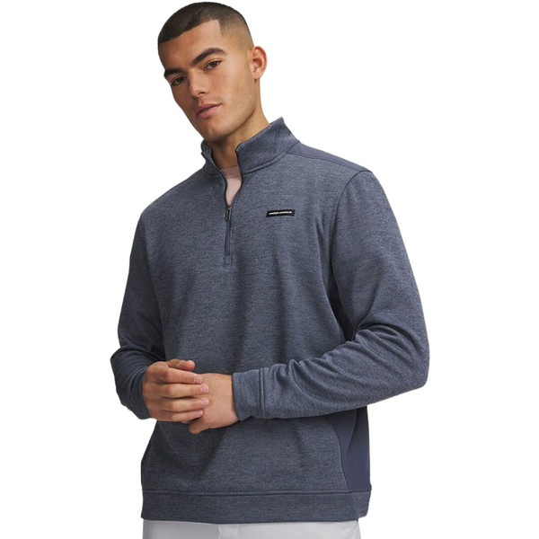Under Armour Sweaterfleece Hybrid Half Zip Heren sportproduct