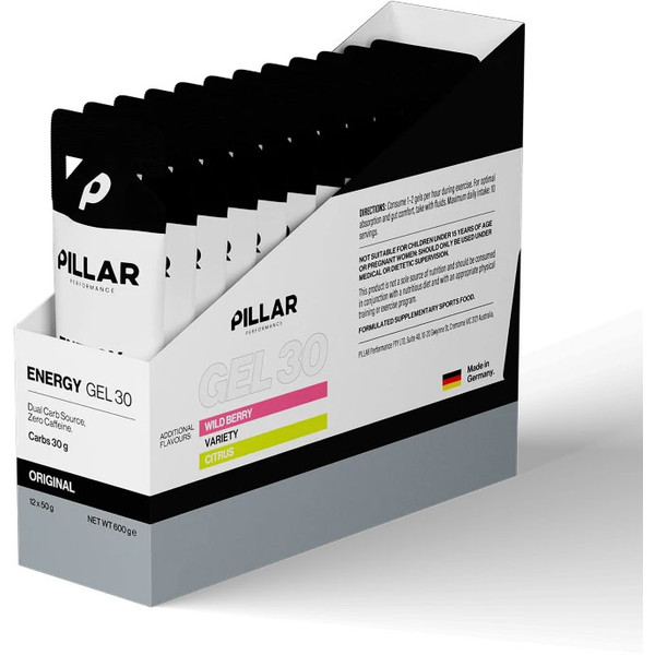 Pillar Energy Gel 30 Neutral 12x50gr