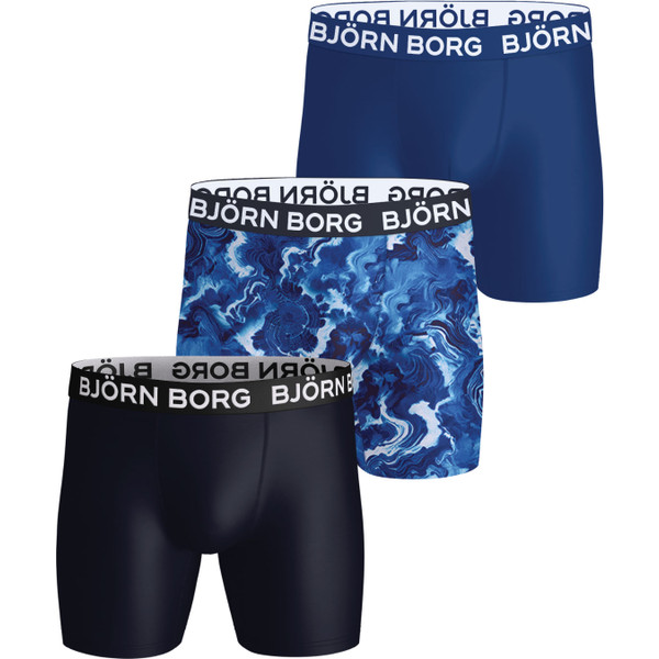 Björn Borg Sports Microfiber Boxer 3-Pack Heren